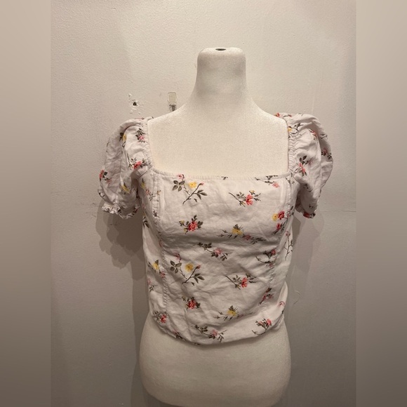 Abercrombie & Fitch Tops - Abercrombie & Fitch Cottage Core Squareneck Top Size Small